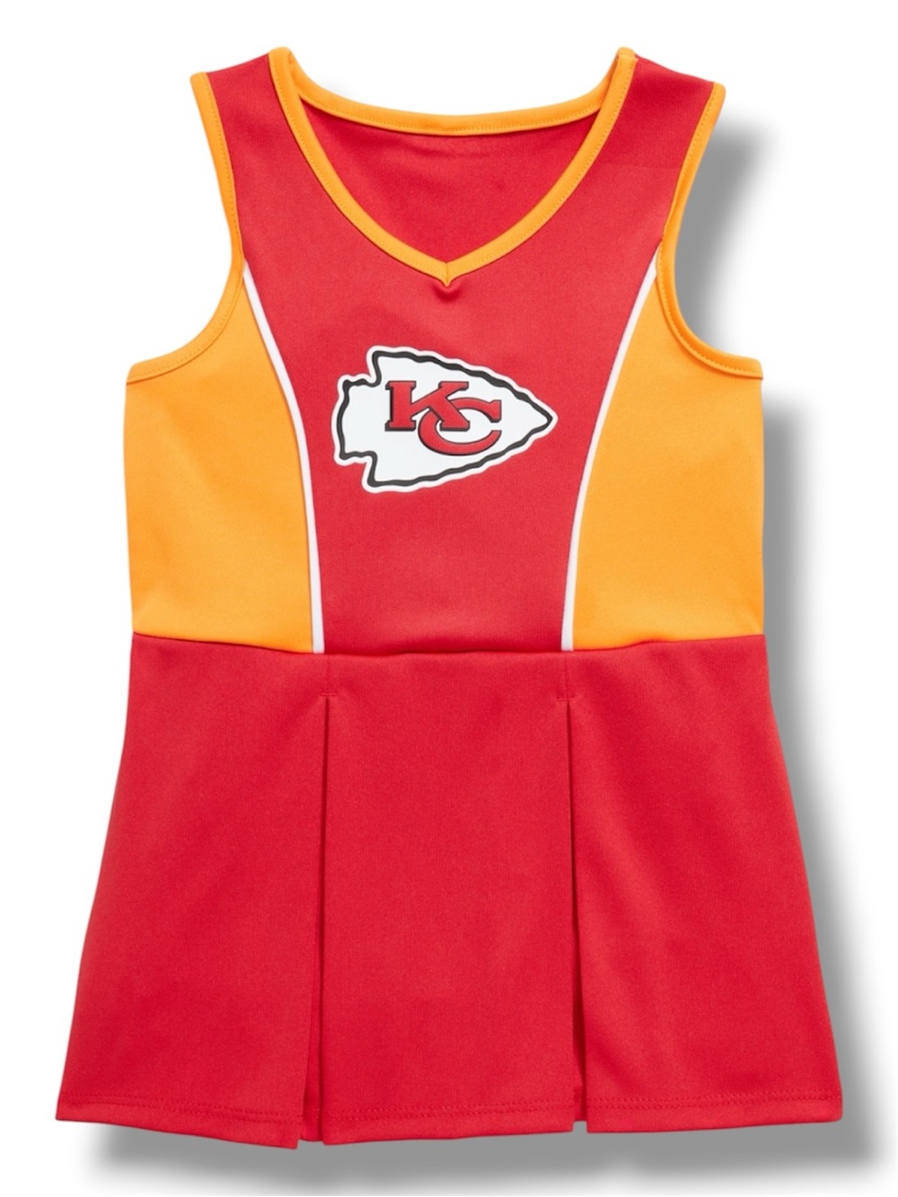 NFL Kansas City Chiefs Cheerleader Graphic Mesh Dress - Size 4T - NWT